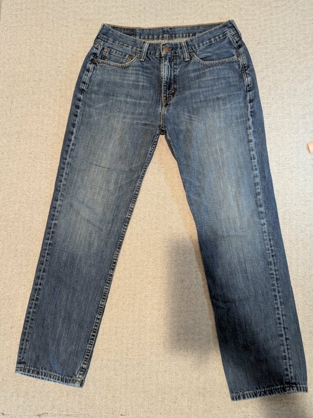 Levi’s Women’s Blue Straight Leg Jeans Size L - Picture 11 of 11